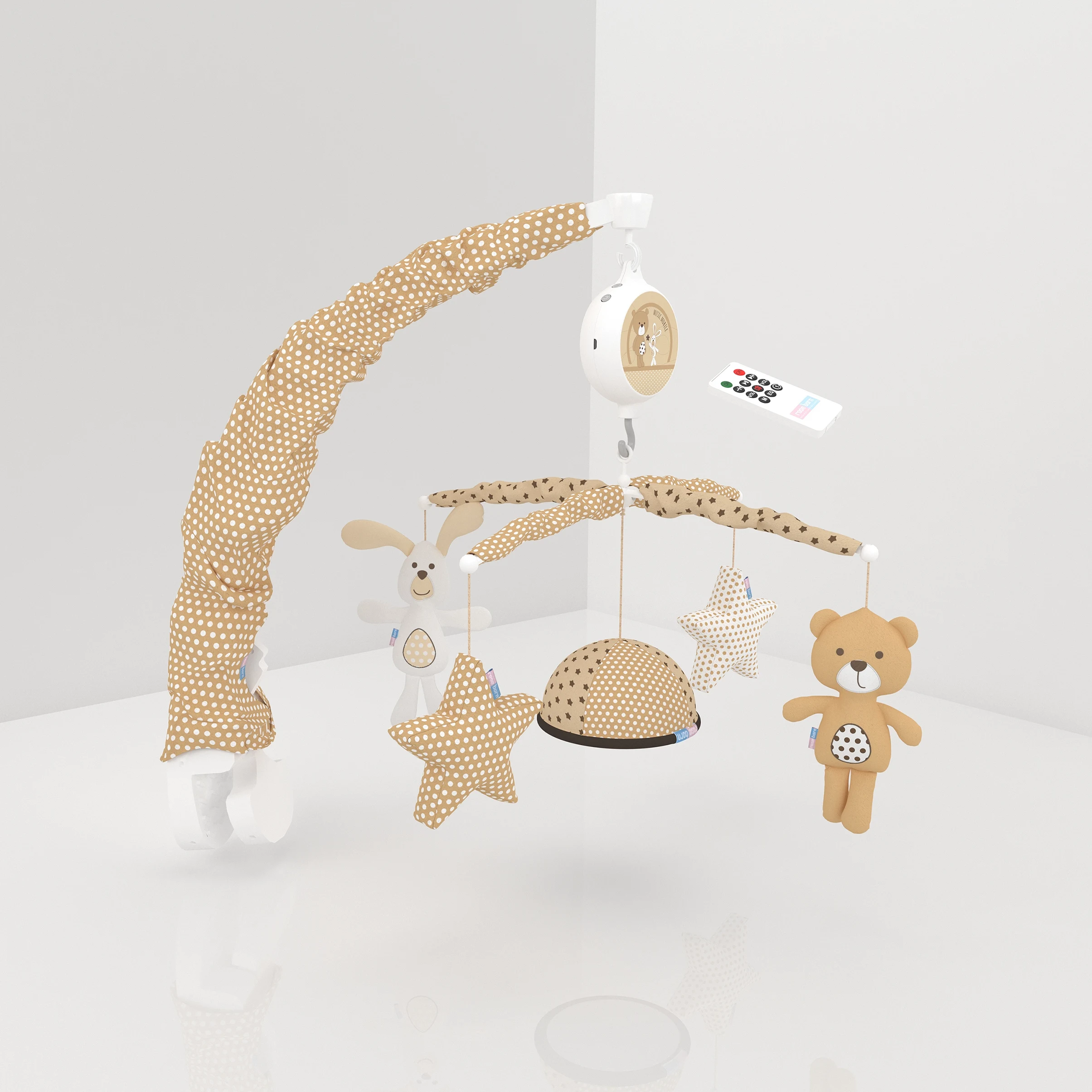 آویز موزیکال Bear And Kite